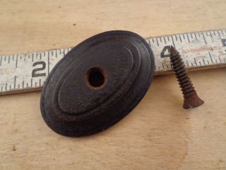 VINTAGE ENGRAVED STEEL GRIP CAP WITH SCREW FROM BIRMINGHAM ENGLISH