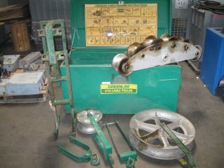 Greenlee Cable Puller 649 Accessories Package Used