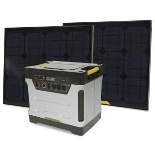 Solar Power Generator 1250 Watt Silent 2 Solar Panels Included RV