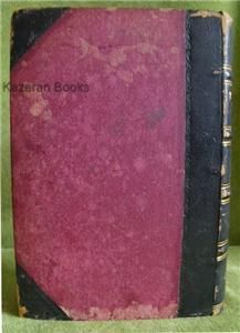  Victorian 1883 Leather Poem Book Complete Works Edmund Spenser