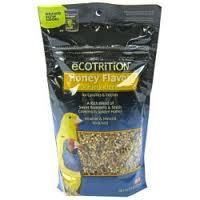 Ecotrition Honey Flavor Variety Blend for Canaries and Finches 7 Oz