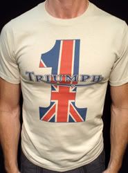 triumph motorcycles t shirt vintage british elliott smith t shirt