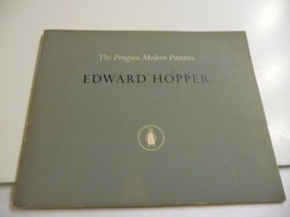 Edward Hopper Penguin Modern Painters 1949 England text Lloyd Goodrich
