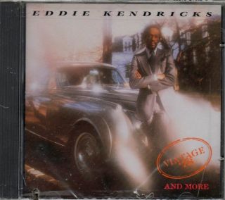 EDDIE KENDRICKS VINTAGE 78 AND MORE CD NEW THE TEMPTATIONS RARE OUT OF