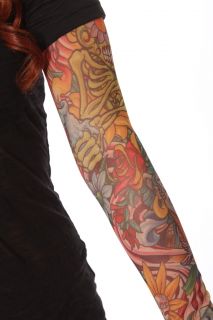 Wild Rose Black Tattoo Sleeve Shirt Sunflower Tattoo Sleeves