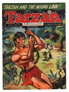  1956 TARZAN comic book Burne Hogarth B W reprints Edgar Rice Burroughs