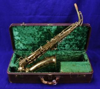 vintage elkhart alto sax saxophone made by buescher