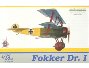 Eduard 7405 Fokker Dr I Triplane 1 72 Scale Model Kit