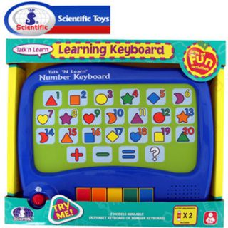 Educational Keyboard Number Touch Talk N Learn by Scientific Toys