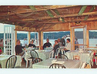  1980 LUNCH ROOM RESTAURANT Boothbay   Booth Bay Harbor Maine ME v6681