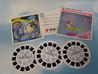 RARE GAF ViewMaster #B577 The World of Liddle kiddles Reel Set 3 w