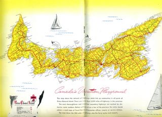 Come to Prince Edward Island Canada 1959 Travel Booklet Garden