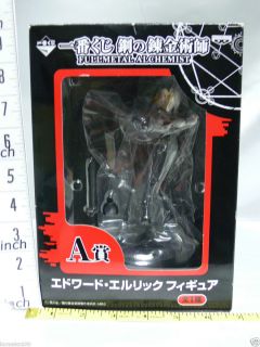 Edward Elric Figure Anime Fullmetal Alchemist Ichiban Kuji Prize A