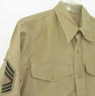 USMC US Marine Corps Korean War NCO Service Dress Green Alpha Uniform
