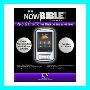  Color Audio Visual Reader Now Bible Electronic  Johnston 4GB