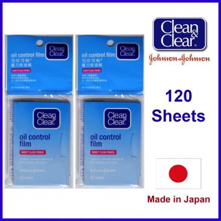 Clean Clear Oil Control Film Absorb and Blotting Paper 120 Sheets