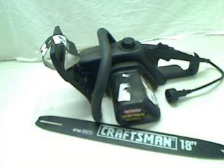 Craftsman 18 Electric Chain Saw 4 HP 34118 Chainsaw TADD