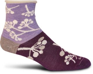 Goodhew Womens Lifestyle Designs Eclectic Twig Lilac Socks Size US M/L