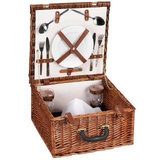 Willow Picnic Basket   Service for Two