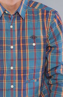 10 Deep The All Lines Plaid Buttondown Shirt in Blue