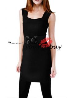 Black Party Cocktail Dress US Size 4 6 8 10 12 14 W1373