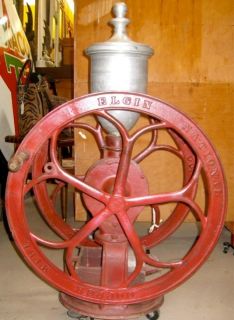 Antique Elgin National/Woodruff & Edwards Coffee Mill 25 Wheels