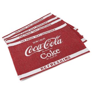 Coca Cola Logo Table Placemats   Set of 4