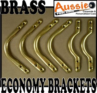 Cheap Economy Pressed Brass Pool Snooker Table Brackets