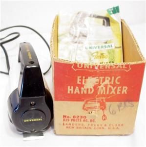  Universal Mix a Beater Electric Hand Mixer 5 Speed RARE Model EA 6230