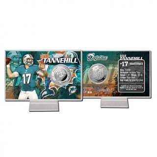 2012 NFL Silver Plated Coin Card by The Highland Mint   Ryan Tannehill
