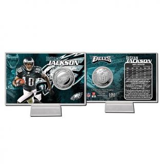 2012 NFL Silver Plated Coin Card by The Highland Mint   DeSean Jackson