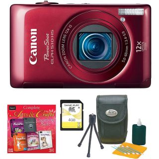  Point & Shoot Canon PowerShot ELPH 510 HS 12.1MP, 12X Optical Zoom 10