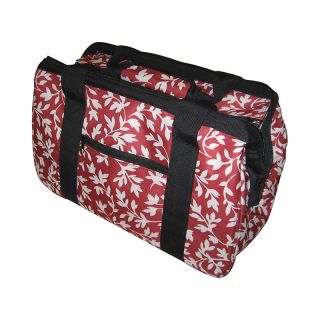 JanetBasket Eco Bag Craft Storage Tote   Red Floral