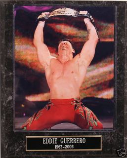 Eddie Guerrero WWE Wrestling Collectilbe Photo Plaque