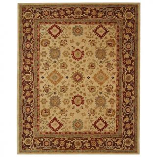  Home Décor Rugs Bordered Rugs Safavieh Tazim Ivory Brown 8 x 10 Rug