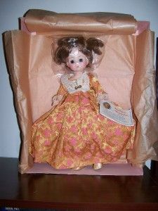 Elizabeth Monroe Madame Alexander First Lady Doll Collection 1505