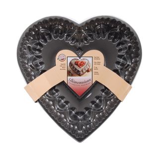 Dimensions Cake Pan, 11 x 2.5in   Crown Of Hearts