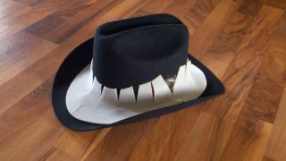 Eddy Bros Scottsdale Black Cowboy Western Hat 7 New