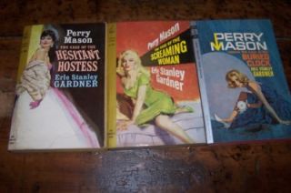 20 Vintage Perry Mason Books by Erle Stanley Gardner 1960S