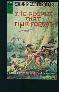 Paperback Edgar Rice Burroughs People That Time Forgot Ace 460272