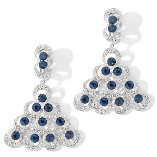  first and foremost crystal silvertone drop earrings rating 2 $ 17 13 s