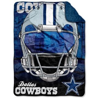 Football Fan 60 x 80 Home Team Vision Sherpa Throw   Cowboys