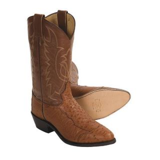 Tony Lama Ostrich Cowboy Boots 12 R Toe 9 9 5 10 10 5