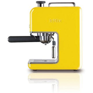 DeLonghi kMix 15 Bar Pump Espresso Maker   Yellow