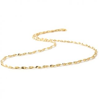 Technibond Technibond® Twisted Herringbone 16 Chain Necklace