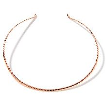 jay king flat twisted copper collar 16 necklace d 2011111018125416