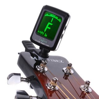 LCD Clip on Digital Guitar Tuner For Electronic Chromatic Bass Violin