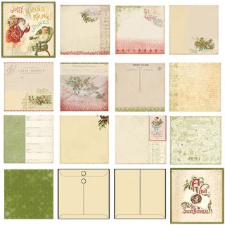  The Halls Holiday Mini Album 6 x 6   16 Pages