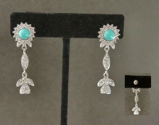 Elegant Austrian Crystal Designer Earrings