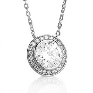 Absolute 2.21ct Absolute™ Round Empress 17 Drop Necklace